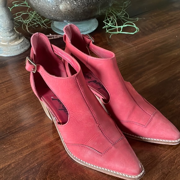 Free People Shoes - Free People Leather Booties